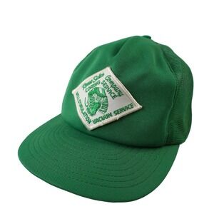 Vintage 80s Well Stimulation Advertisement Patch Trucker Hat